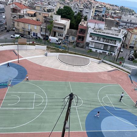 George & Nia Apartment - Central Kavala With Panoramic Terrace View Kültér fotó
