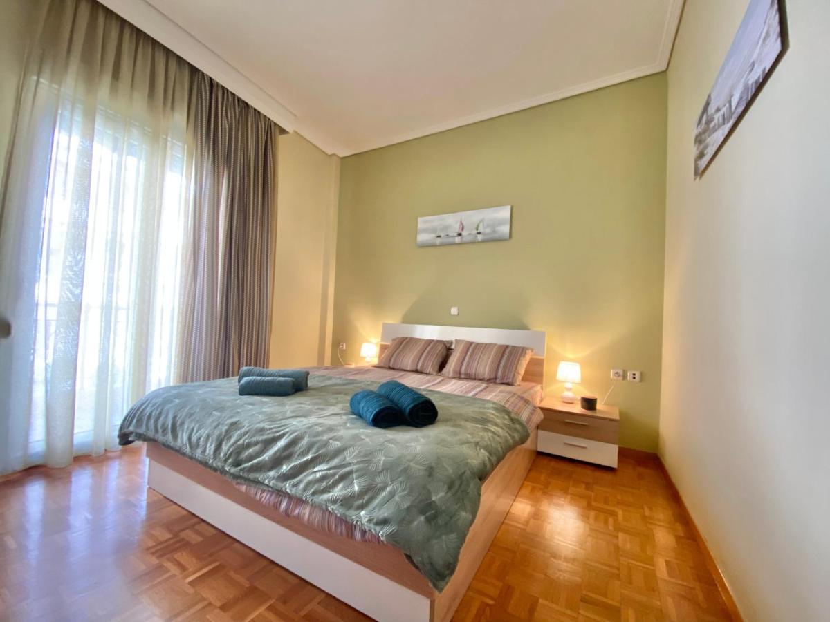 George & Nia Apartment - Central Kavala With Panoramic Terrace View Kültér fotó
